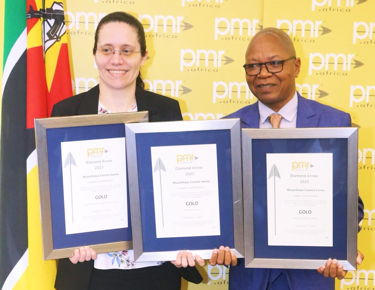 Agência GOLO vence três prémios na PMR Africa